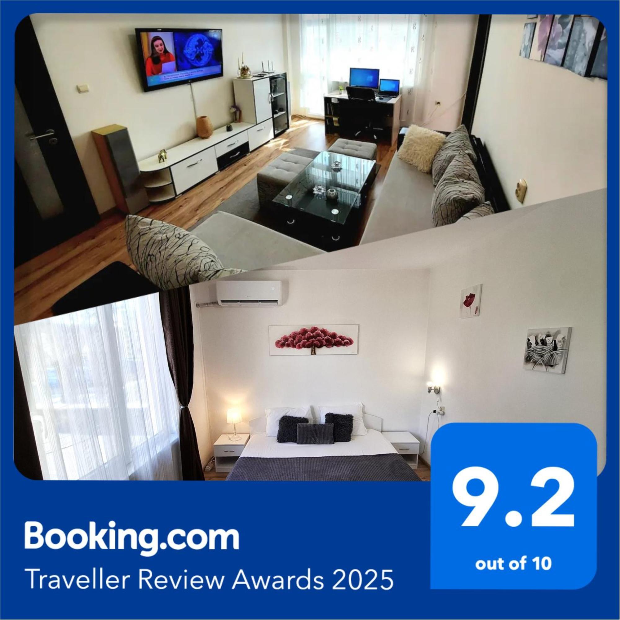 3 Rooms Apartment, Top Center, 1St Floor, Aubg, Free Parking, Pc I5 Ssd, 3 Led Tvs 200 Channels, Wifi, Terrace, Easy-Late Check-In, Stay Before Greece Blagoevgrad Exteriör bild